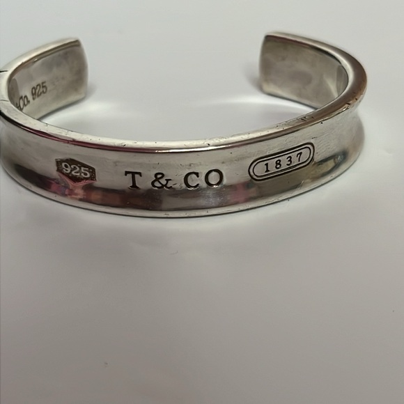 Vintage tiffany silver cuff - Picture 7 of 8